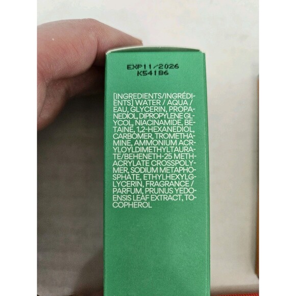 Cosmetic Bag & Lot Of 3 Products Innisfree, Ren, & Nelson Glow Eye Mask Sealed - Picture 11 of 12